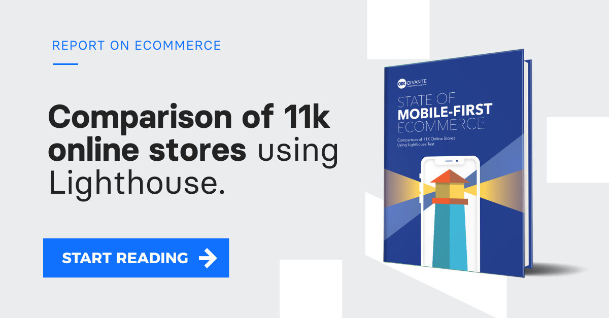 Report: State of mobile-first ecommerce. Start reading >