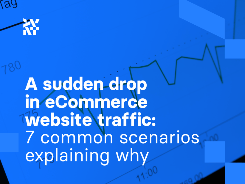 A sudden drop in eCommerce website traffic
