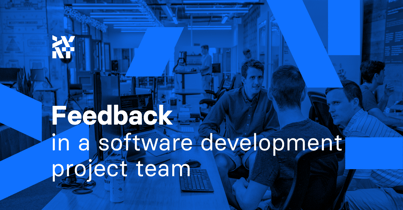 Feedback in a software development project team