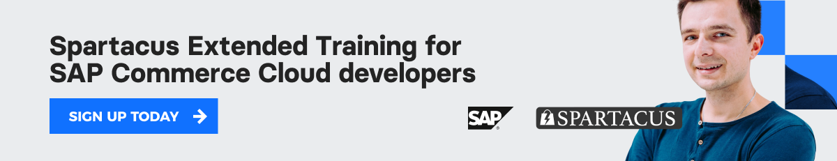 Spartacus Extended Training for SAP Commerce Cloud developers >
