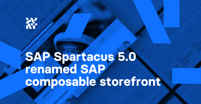 SAP Spartacus 5.0 renamed SAP composable storefront