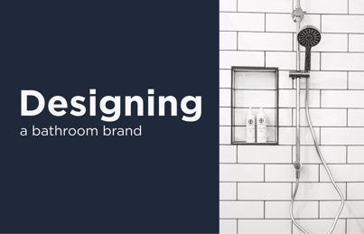 Brand design and store architecture for a bathroom fittings distributor