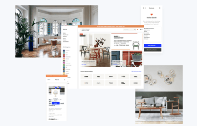 Einführung einer neuen E-Commerce-Plattform für einen führenden Einzelhändler für Designer-Möbel