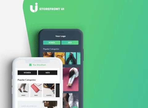 Storefront UI. The first Vue.js UI library dedicated to eCommerce.
