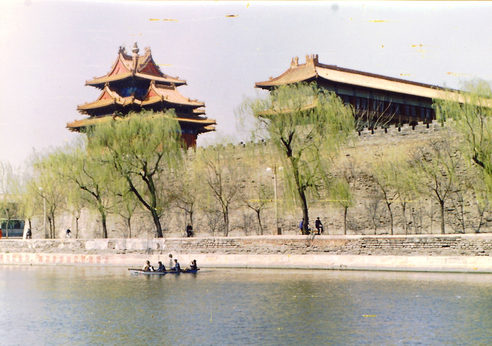 Archive photo from one of the trips to China in the mid-90s