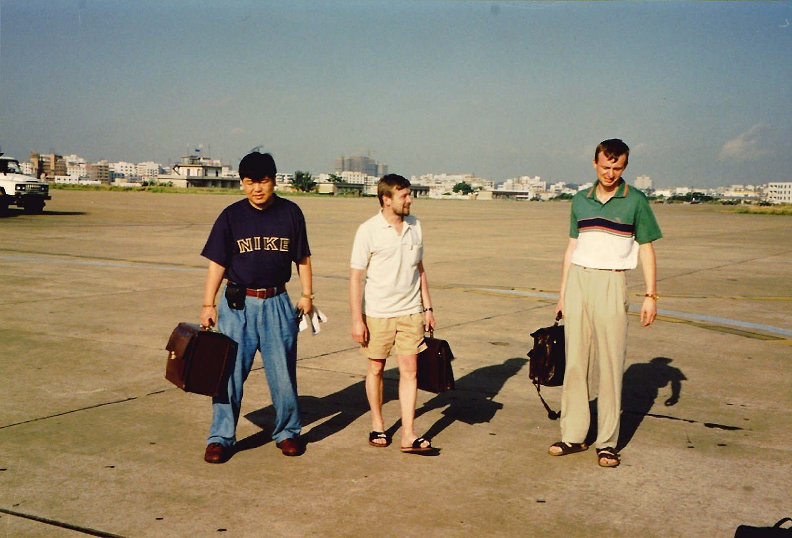 Archive photo from one of the trips to China in the mid-90s