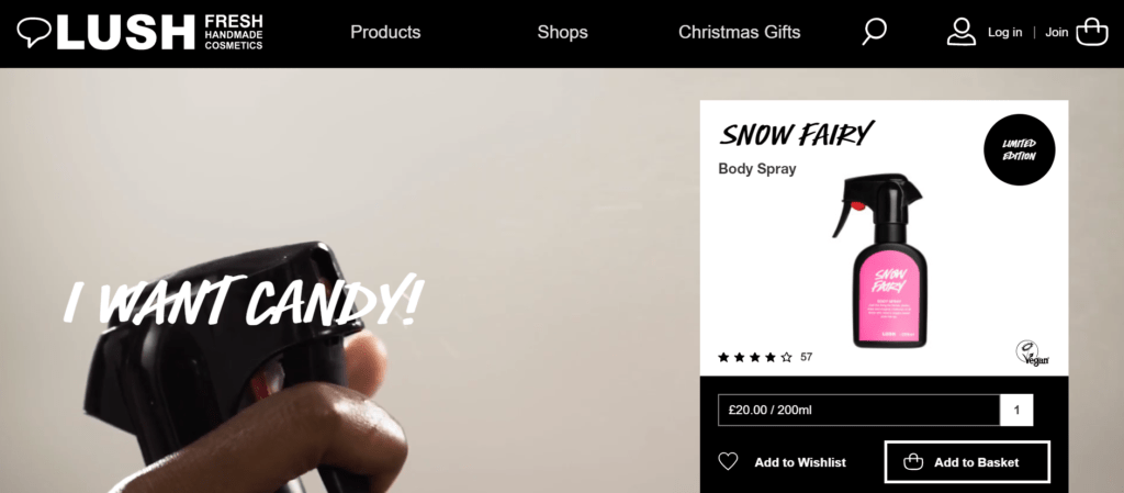 Lush – content marketing that surprises and engages
