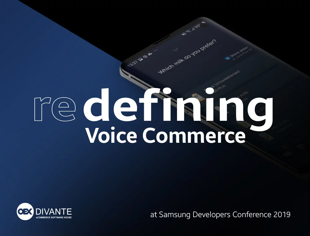 Premiere of Divante's Voice Commerce Solution at SDC19